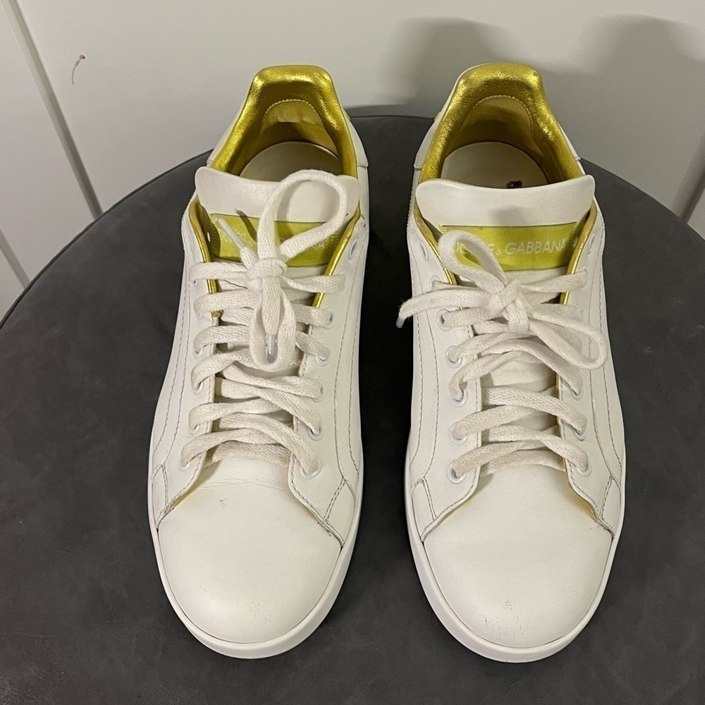 Dolce & Gabbana Portofino White Metallic Yellow - Picture 5 of 8